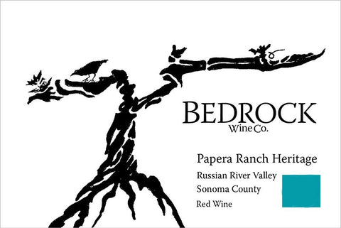 Bedrock Wine Co. 2022 Papera Ranch Heritage