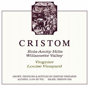 Cristom 2023 Louise Vineyard Viognier