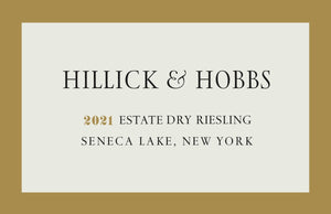 Hillick & Hobbs 2021 Estate Dry Riesling