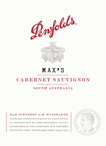 Penfolds 2021 Max's Cabernet Sauvignon