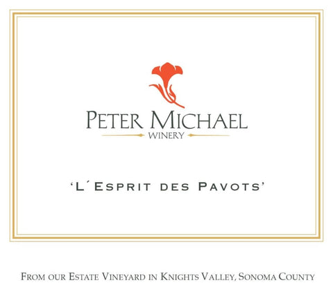 Peter Michael 2021 L'Espirit des Pavots