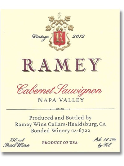 Ramey 2018 Cabernet Sauvignon