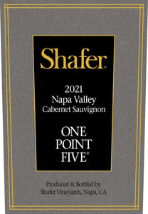 Shafer 2021 One Point Five Cabernet Sauvignon