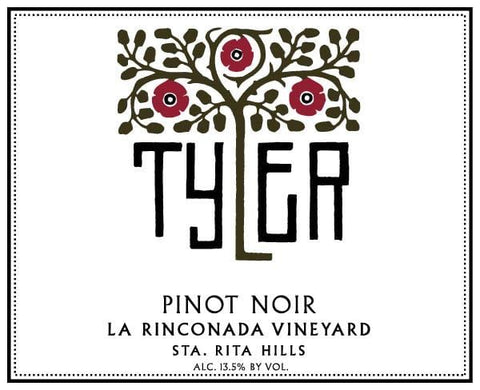 Tyler 2021 La Rinconada Vineyard Pinot Noir