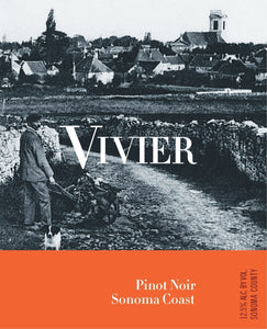 Vivier 2021 Sonoma Coast Pinot Noir